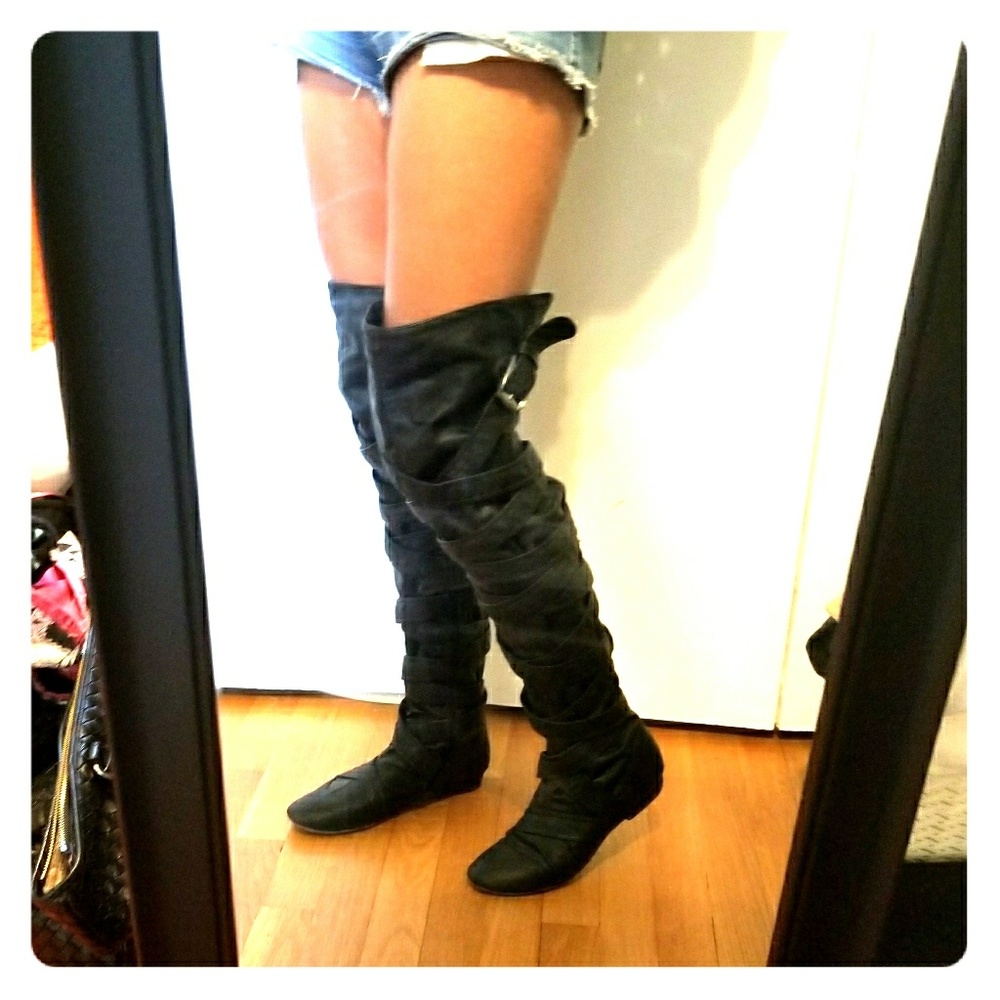 Jeffrey Campbell over the knee boots