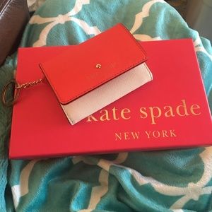 Kate Spade Darla keychain wallet
