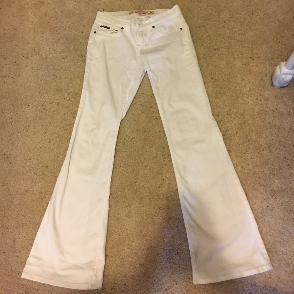 White jeans