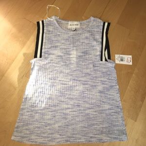 Olive and oak muscle tank