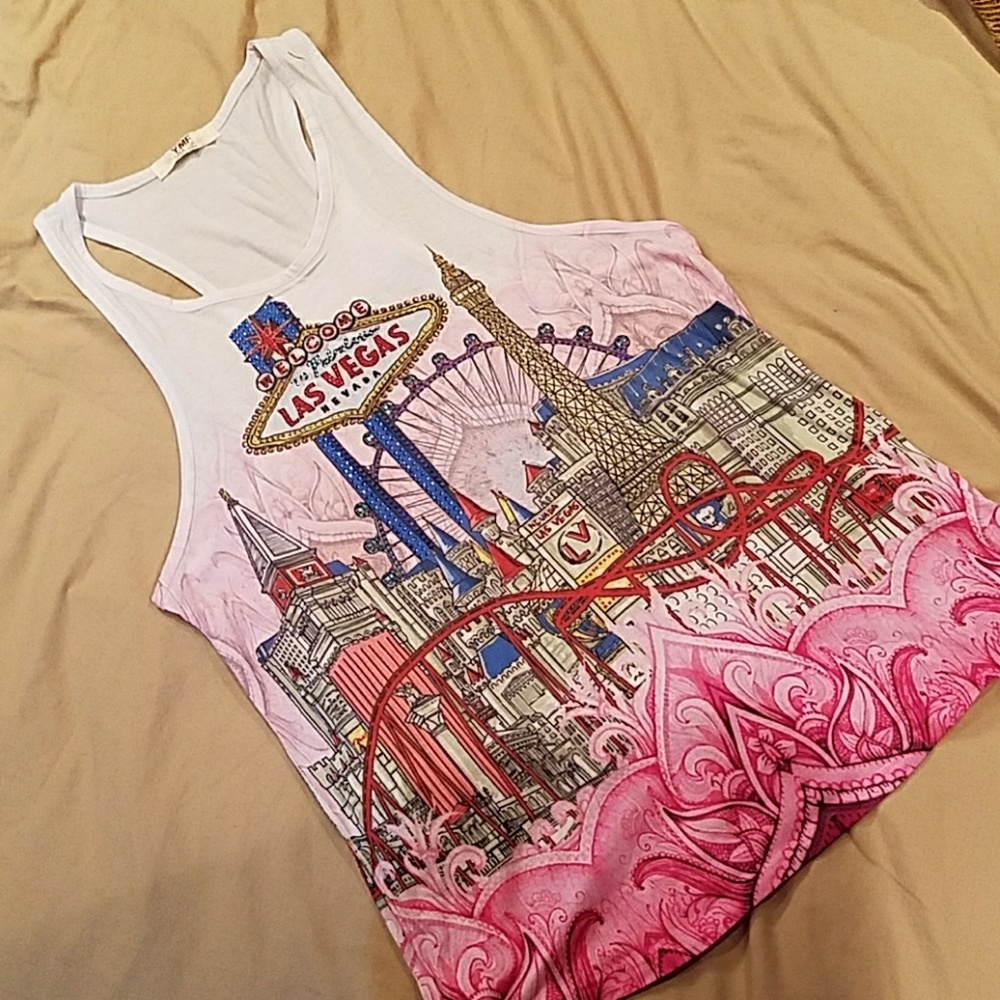 Las Vegas tank top