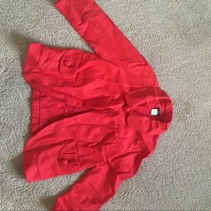 Barely worn coral J.Crew blazer