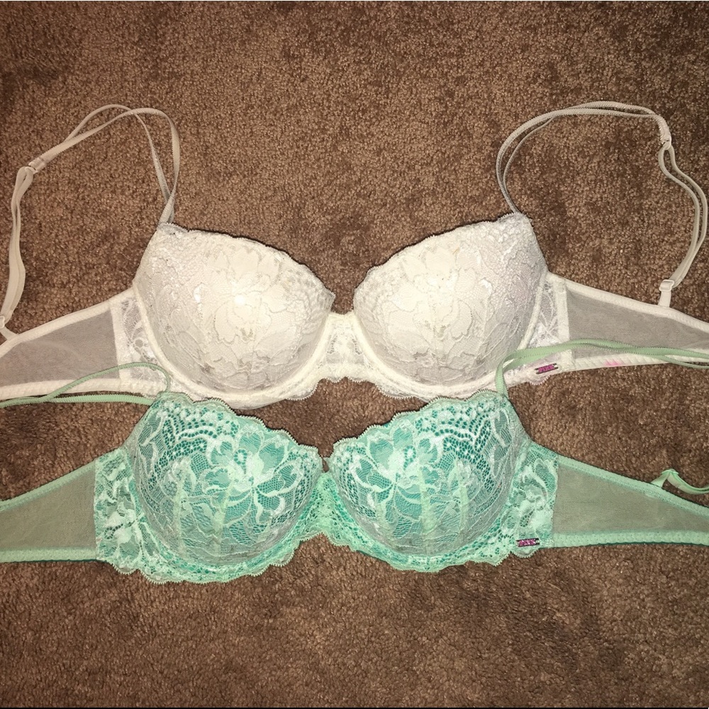 Victoria's Secret PINK bras size 32D
