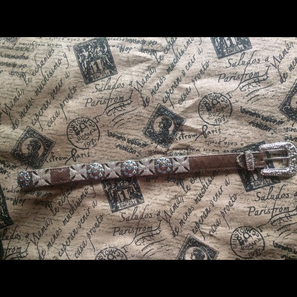 Western Bling belt