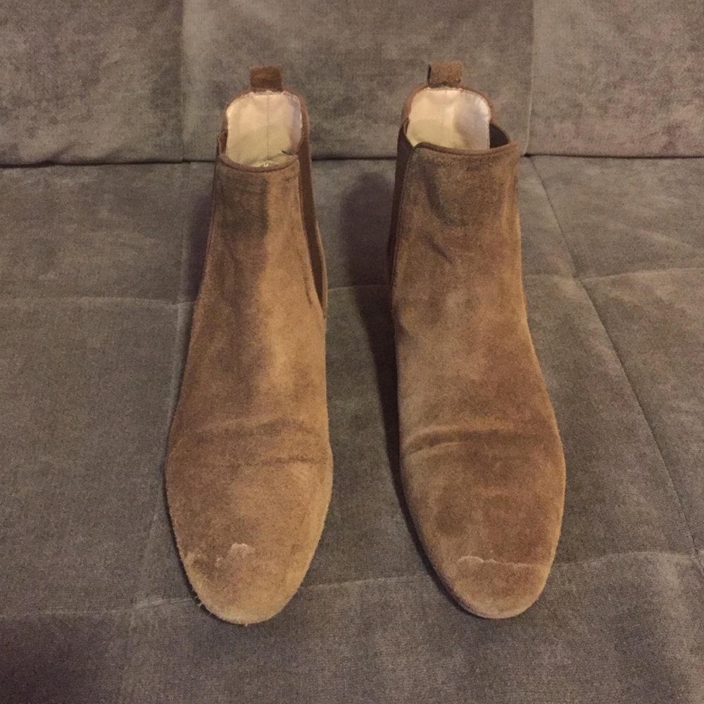 Zara Suede Ankle Boots