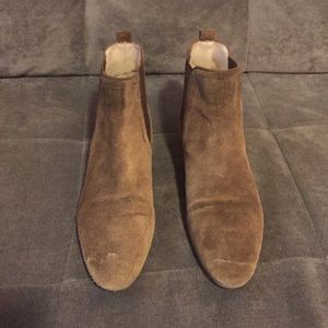 Zara Suede Ankle Boots