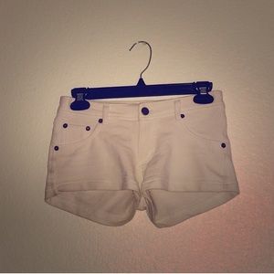 Wet Seal white cotton shorts