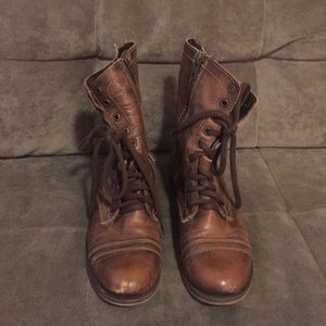 Steve Madden Lace Up Boots