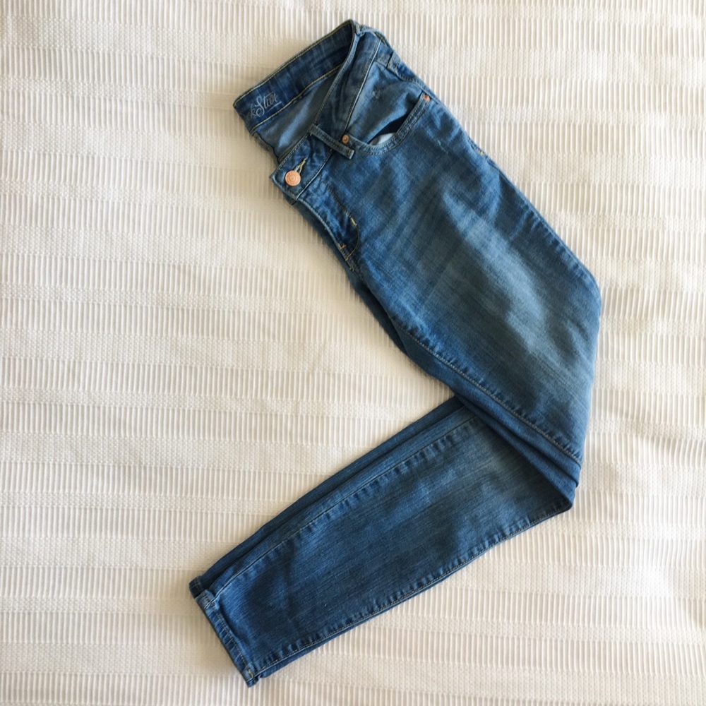 Women's Rockstar Light Wash Skinny Jeans