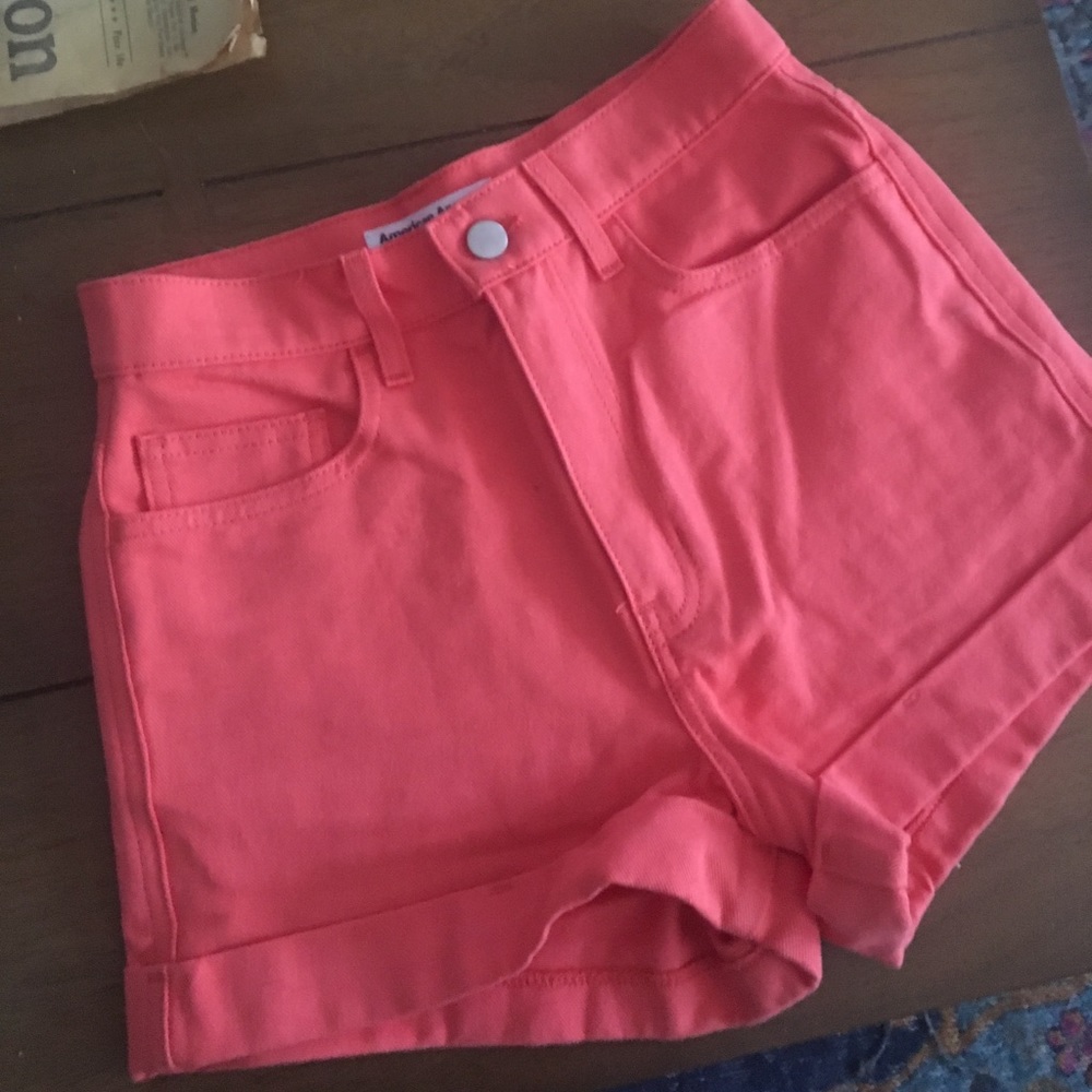 American Apparel denim shorts