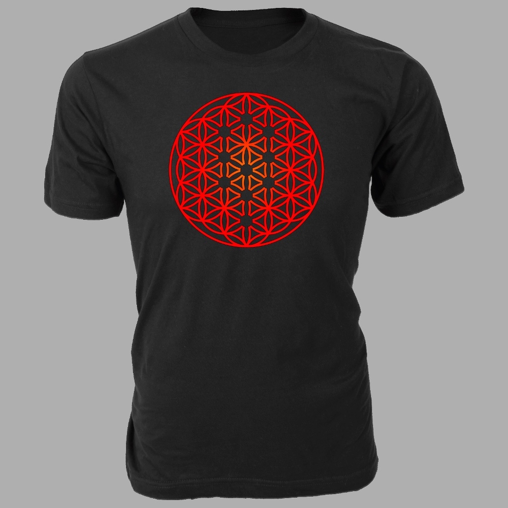 👕Flower of Life 💯% Egyptian Cotton Shirt 👕