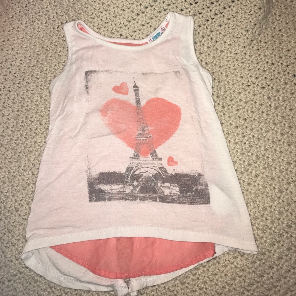 Paris tank top