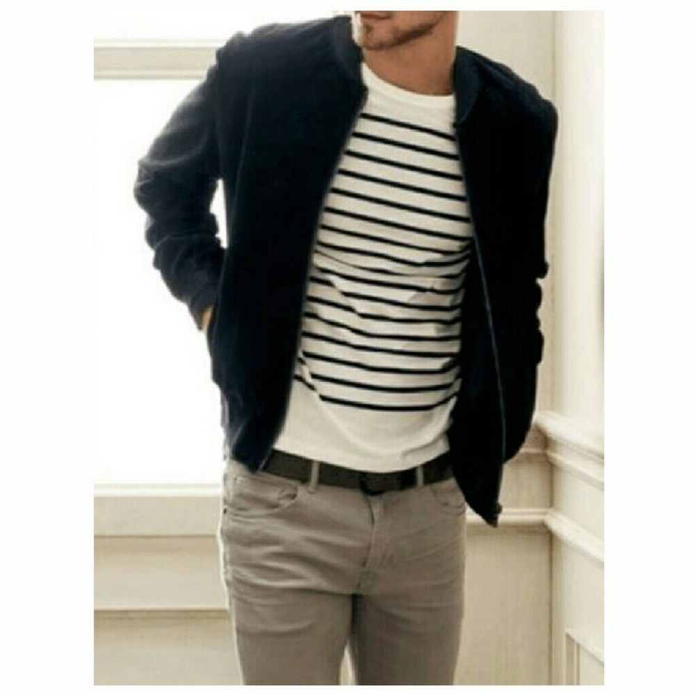 *Hp* Basic Nylon Bomber Jacket - image 1