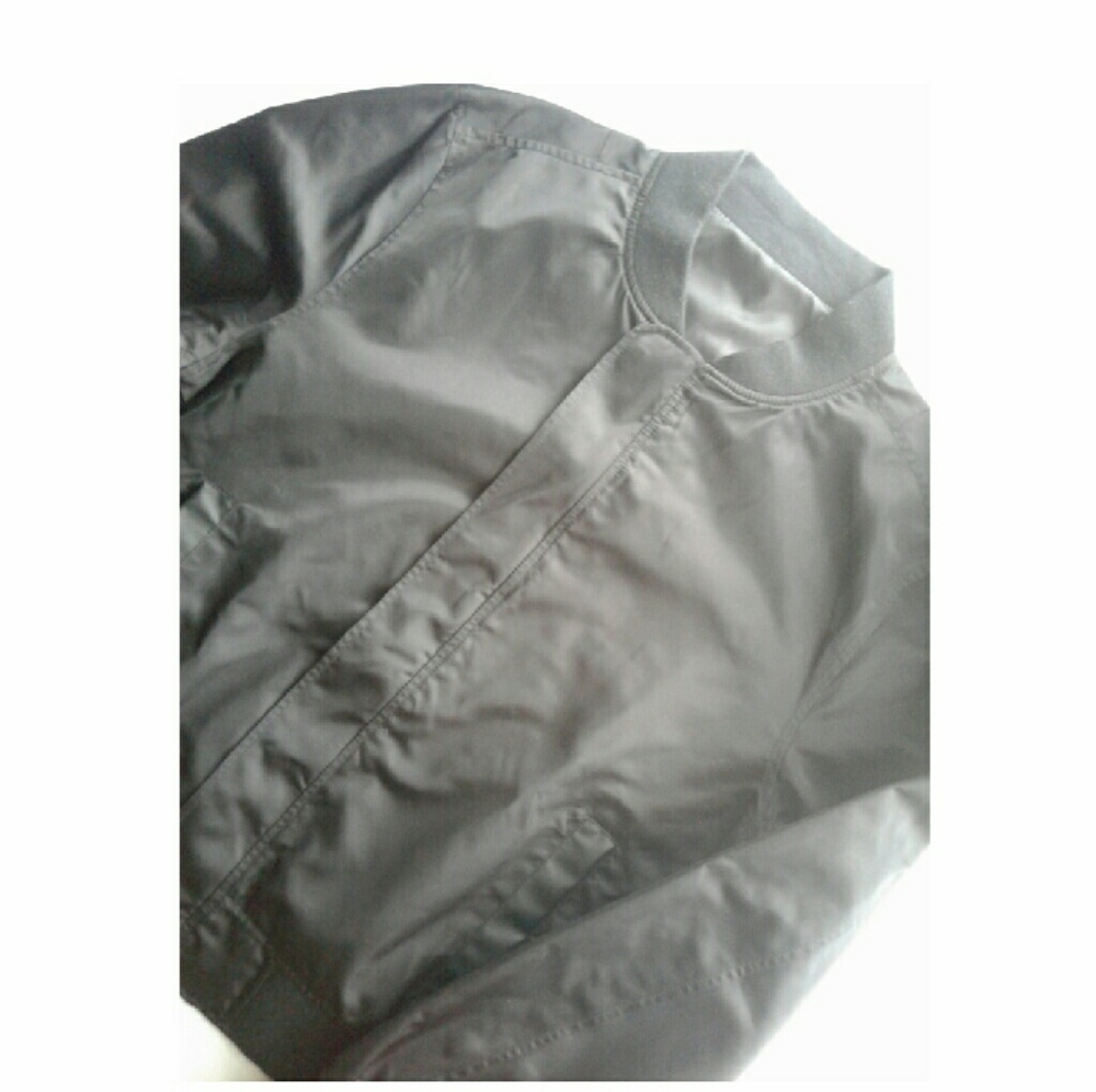 *Hp* Basic Nylon Bomber Jacket - image 3