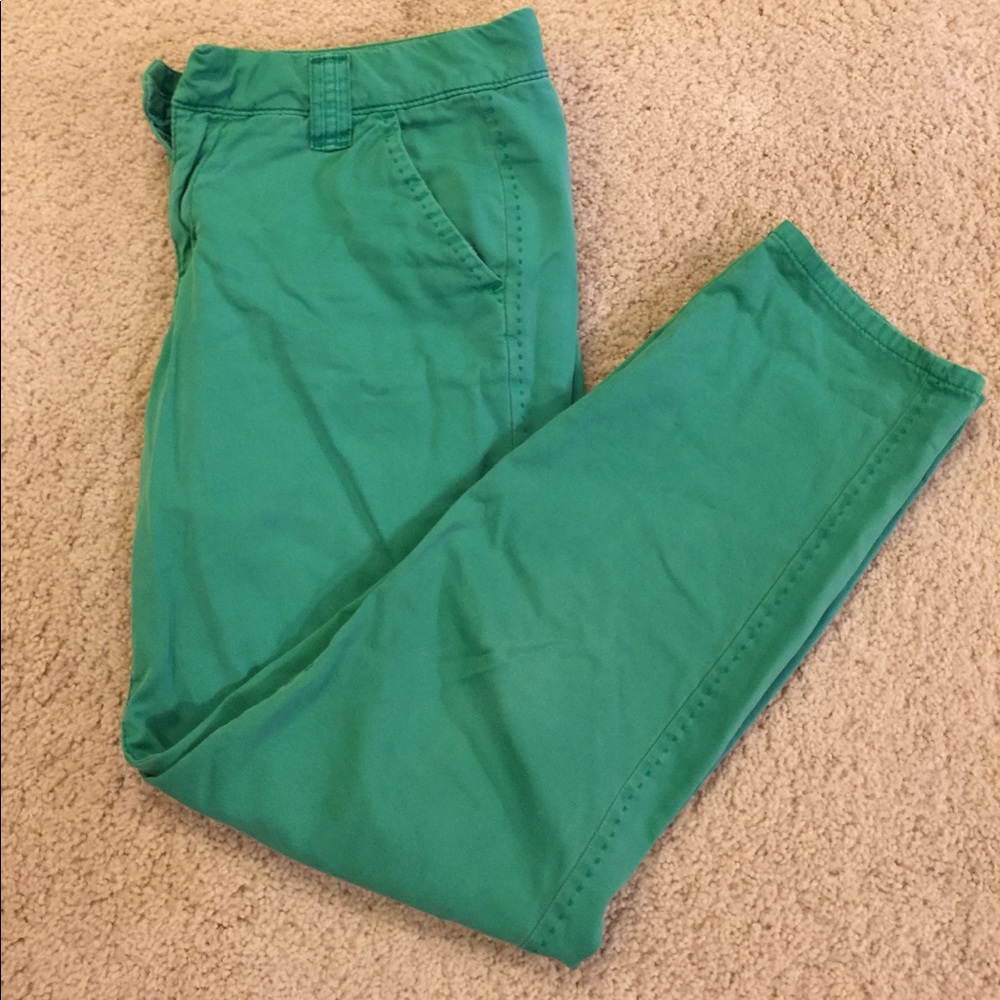 Boyfriend cropped chinos