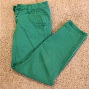 Boyfriend cropped chinos