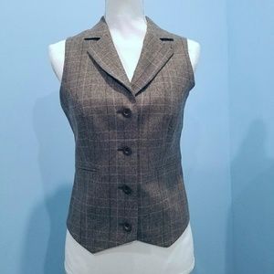 NWOT TED BAKER Tweed print waistcoat / Vest