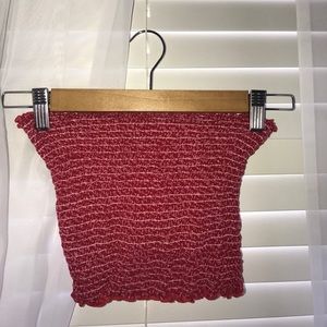 never worn, brandy melville tube top! 🍒