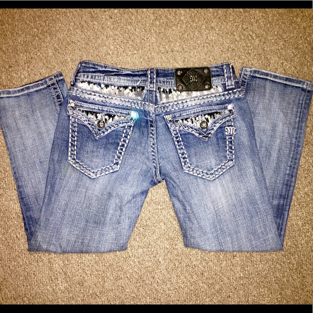 Gorgeous Miss Me Cropped Ankle/Capri