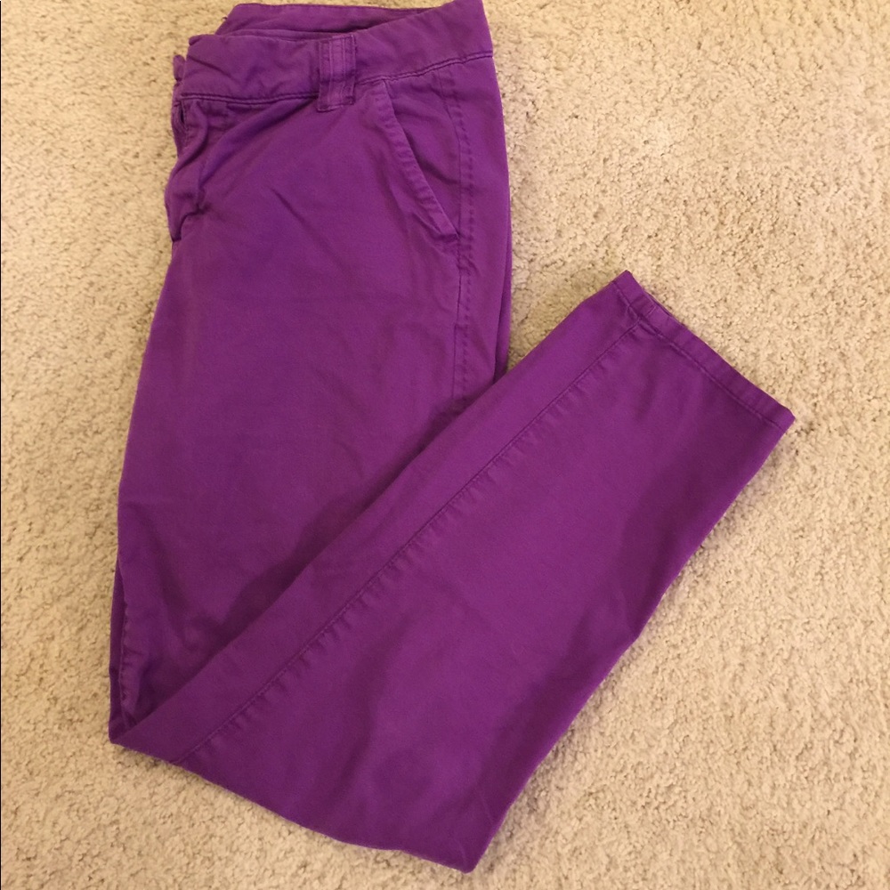 Boyfriend cropped chinos