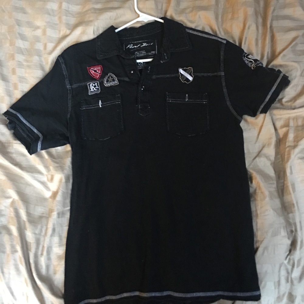 Men's small polo