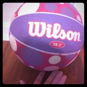 A Wilson basketball