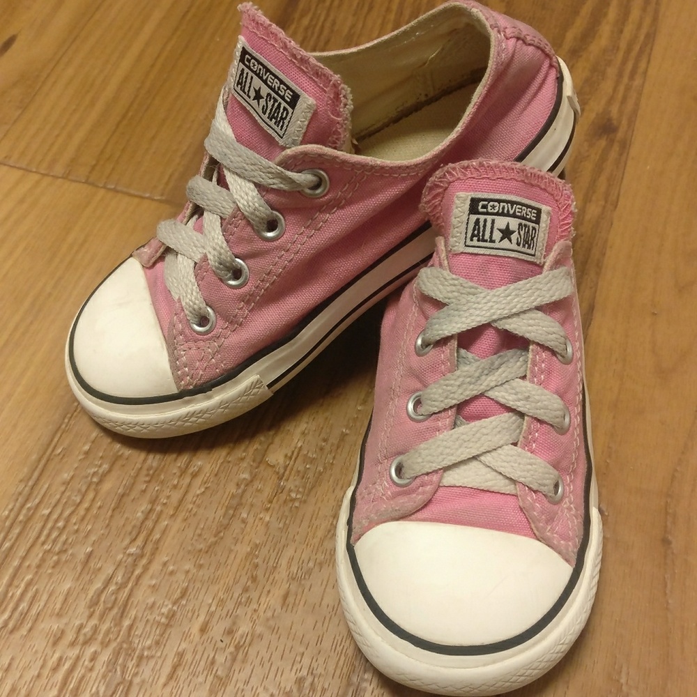 Pink Low Top Chucks
