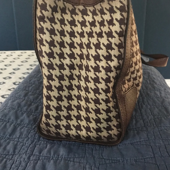Gucci Houndstooth Satchel “Seventies Web Joy” - Picture 6 of 8