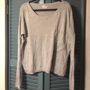 Large pocket knit