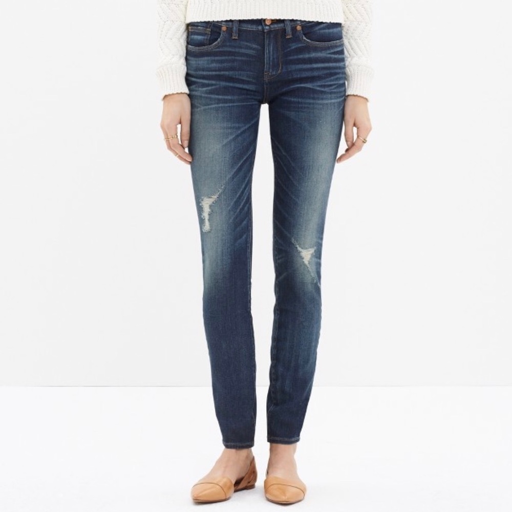 Madewell skinny skinny jeans in belmont