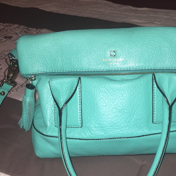 Kate spade turquoise bag - Picture 1 of 7