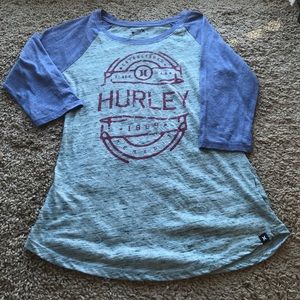 Hurley 3/4 Sleeve Tee