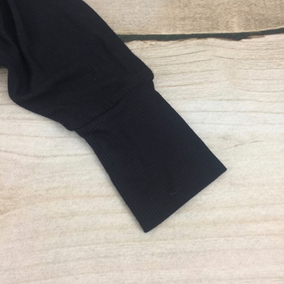 Anthropologie Deep-V Ribbed Top, Sz. XSP - Picture 5 of 5