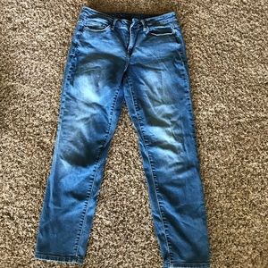 Calvin ankle skinny jeans