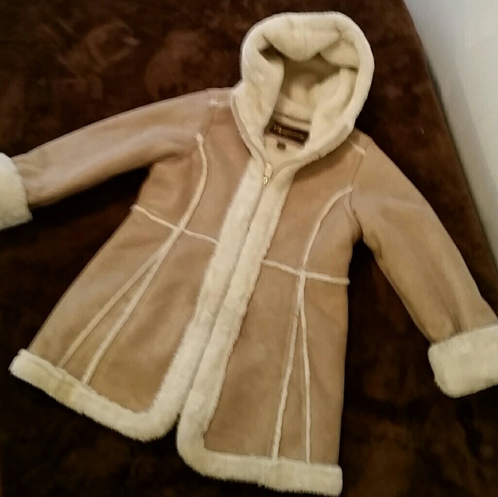 HEMISPHERE'S FAUX SUEDE GIRLS JACKET