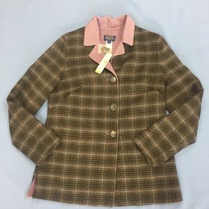 Reversible wool Pendleton ladies business blazer