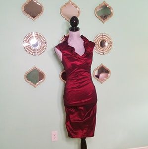 CLOSET SALE Red Body Con Dress