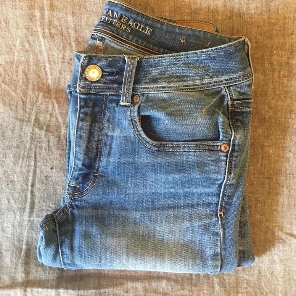 American Eagle Kick Boot Jeans - Size 6 X-Long