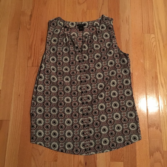 Ann Taylor Tops - Printed shell top by Ann Taylor