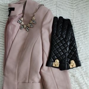 Pastel pink blazer