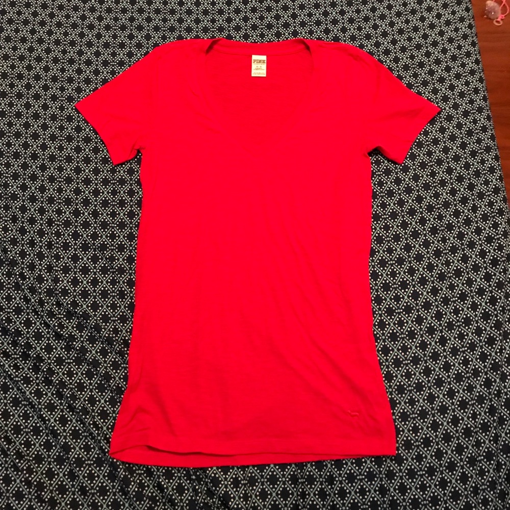 PINK v neck