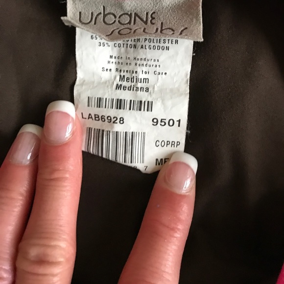 Urbane scrubs chocolate brown tall. Excellent cond - Picture 3 of 4