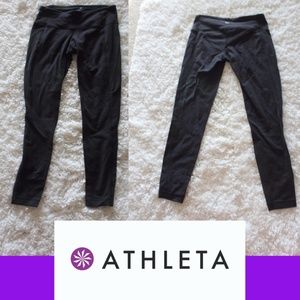 ATHLETA xsp black metro workout leggings