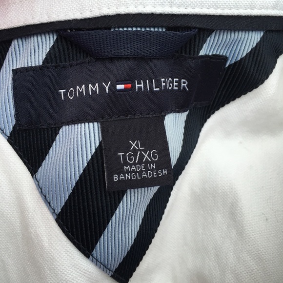 Tommy Hilfiger XL 1985 embroidered chest and back - Picture 5 of 5