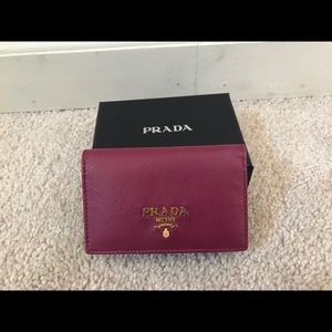Authentic Prada Card Holder