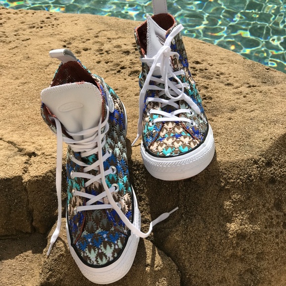 NWT Converse Ctas Missoni Multi WMNS. AUTHENTIC - Picture 4 of 8