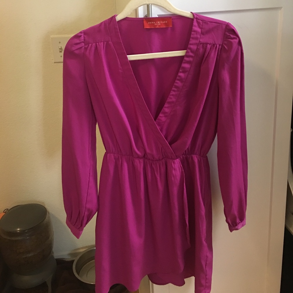 Akira Chicago purple dress