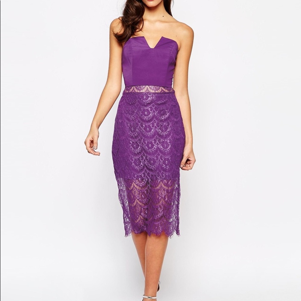 Jarlo lace even dress