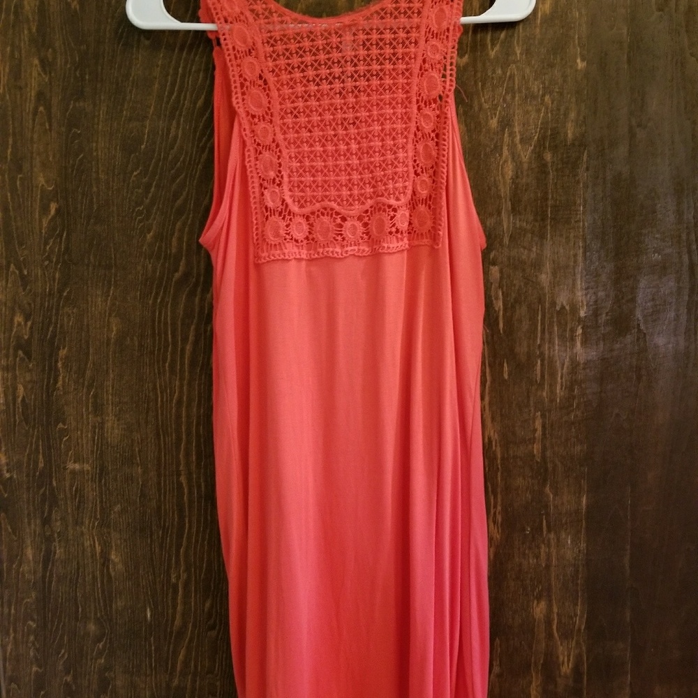 Pink Blush maternity tunic large nwt