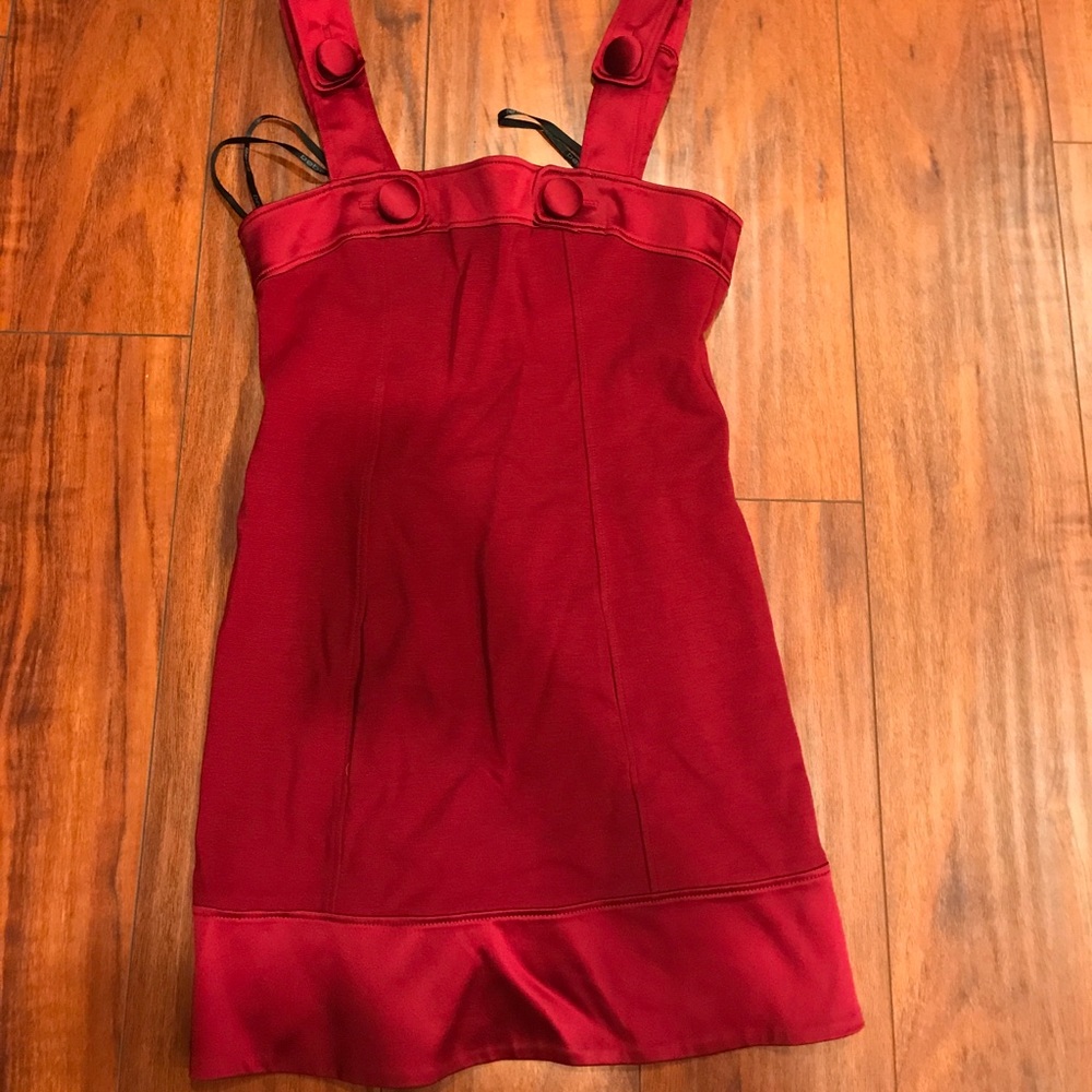 Bebe Red Dress XS Never Worn